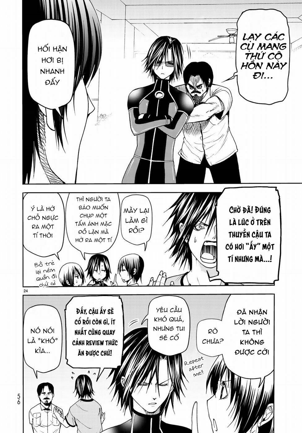 cô gái thích lặn - grand blue chapter 52 24