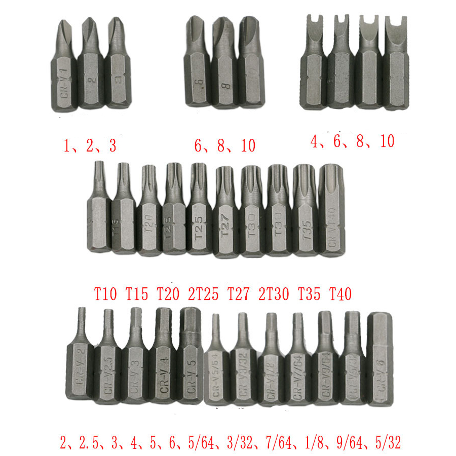 Tua Vít Đa Năng 33 Đầu Bộ Dụng Cụ Sửa Chữa Đa Năng H0069 Đỏ