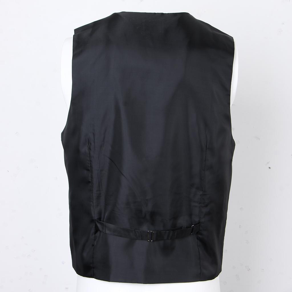 Men's Formal Casual Business Dress Vest Suit Slim Waistcoat Jacket Top Gilet