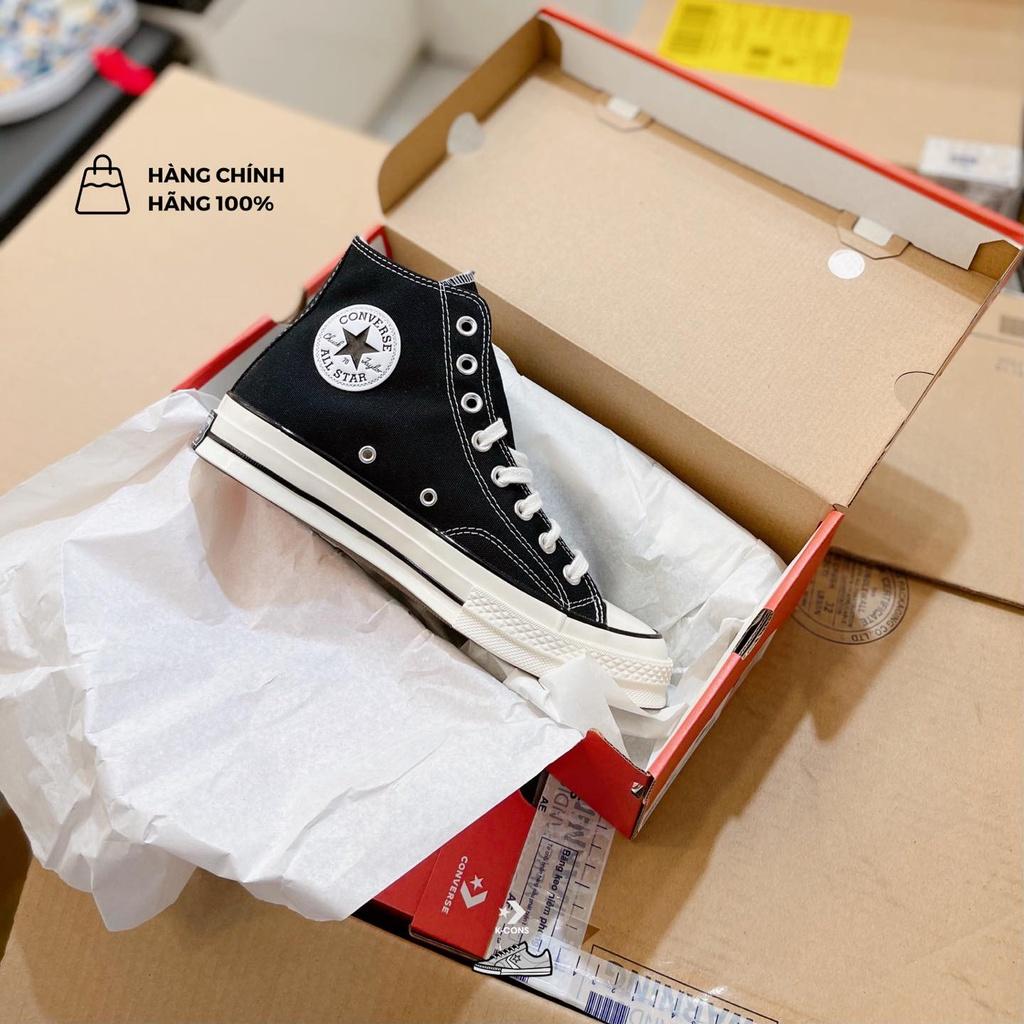 Chuck 70 Black Low | Giày Converse Đen 1970s Cổ Thấp 162058C