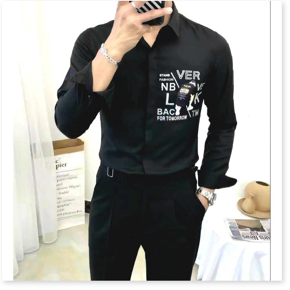 ÁO SƠ MI LỤA NAM,CHẤT LIỆU VÃI THOÁNG MÁT,THIẾT KẾ HỌA TIẾT SIÊU NGẦU TRANG NEMO 36 FASHION