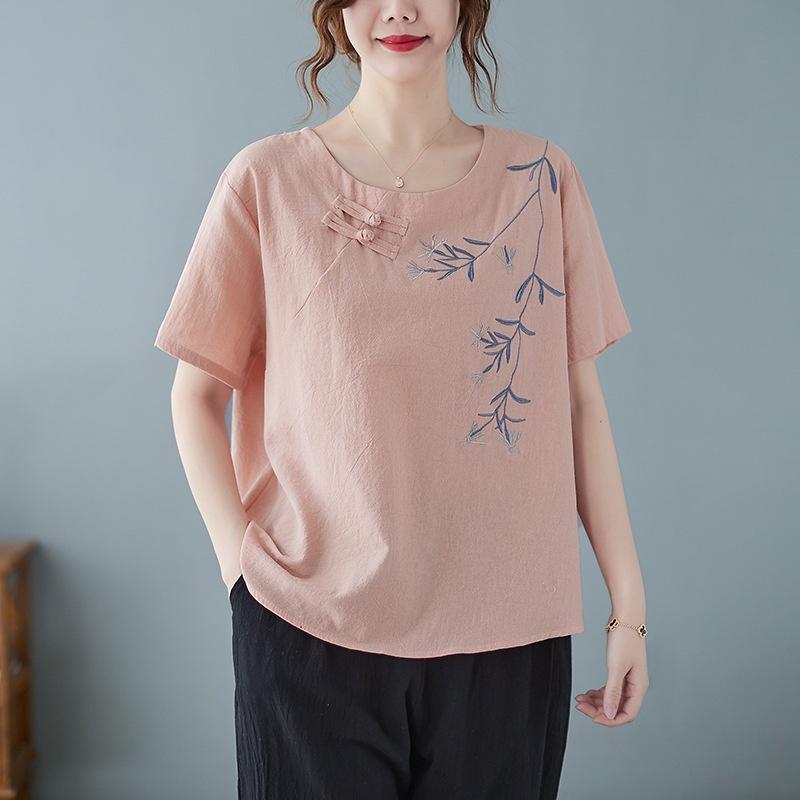 Áo nữ, thêu họa tiết - phong cách Basic
