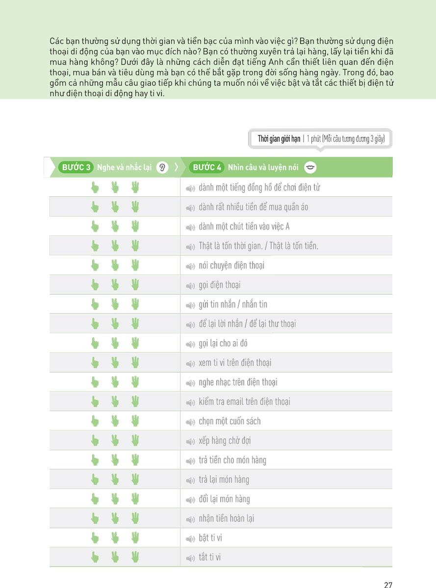 Sách Speaking Matrix - 1 Phút Nói Tiếng Anh Như Gió