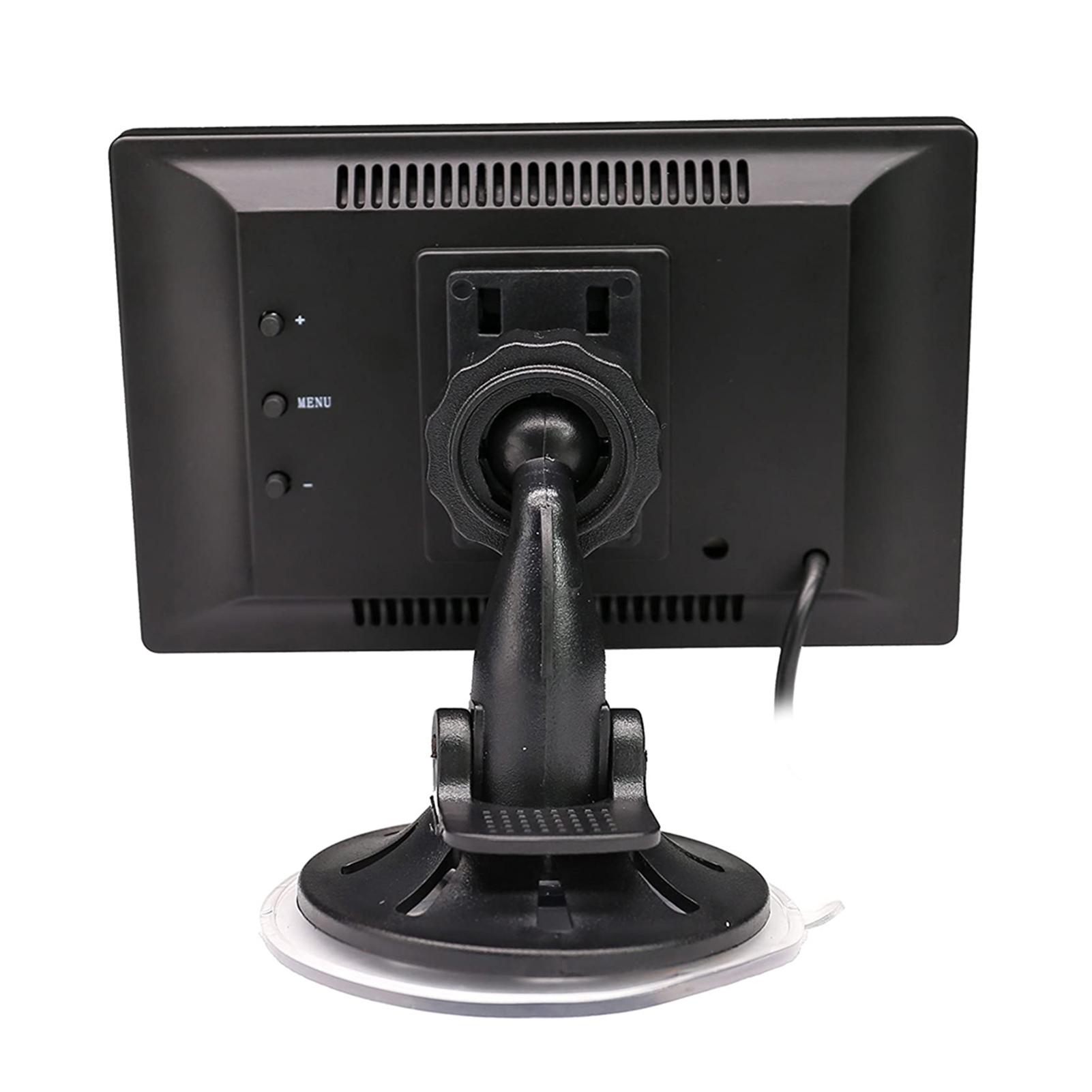 1080P Backup Camera with 5 inch Monitor License Plate Back Up Camera for Car Pickup Truck SUV Rear View Camera