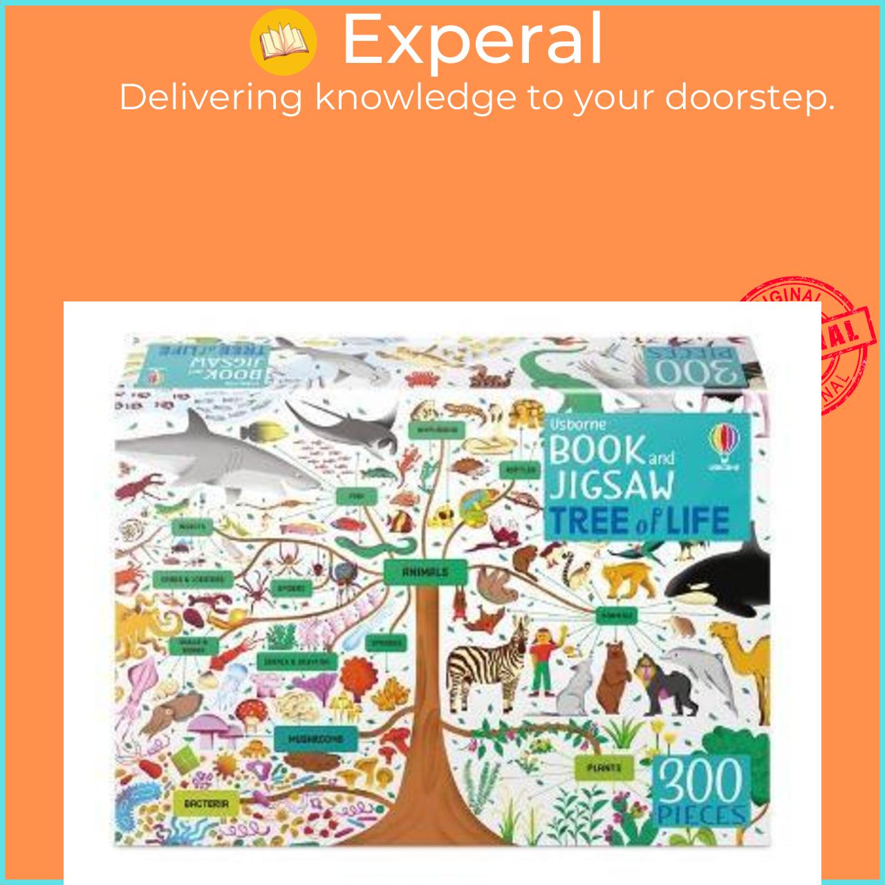 Sách - Usborne Book and Jigsaw: Tree of Life by Alice James