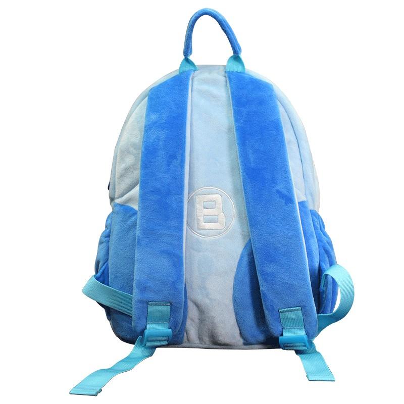 Balo mẫu giáo B.Bag Cushy-Dolphin Xanh dành cho bé 3-5 tuổi,trẻ mẫu giáo,đáng yêu,dễ thương B-12-104