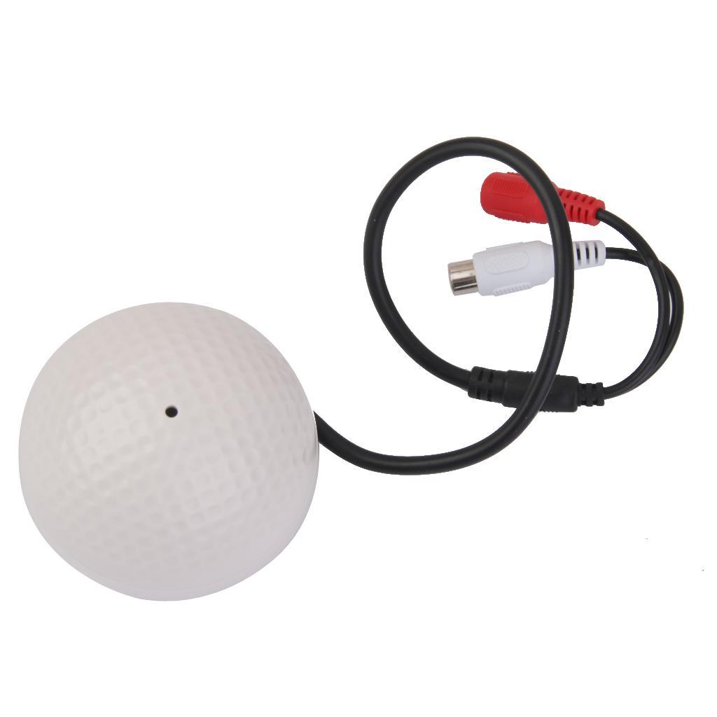 High Sensitive Microphone Audio/Sound Monitor CCTV Security Camera