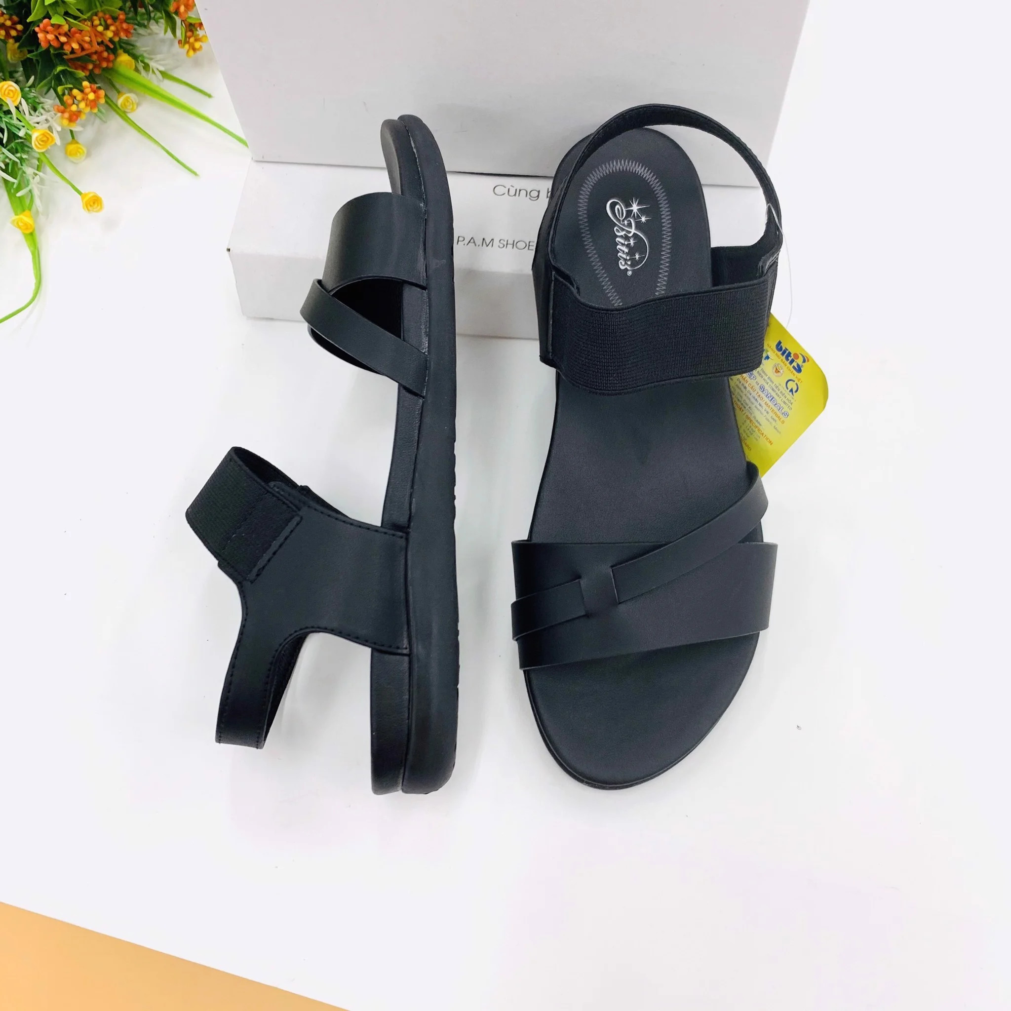 Sandal quai hậu nữ thời trang DRW014100