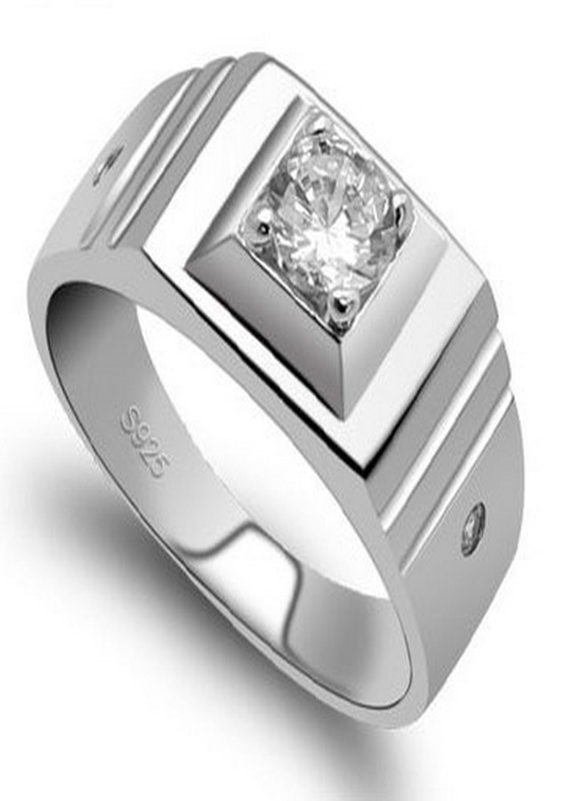 Nhẫn bạc nam Bạc Hiểu Minh NA036