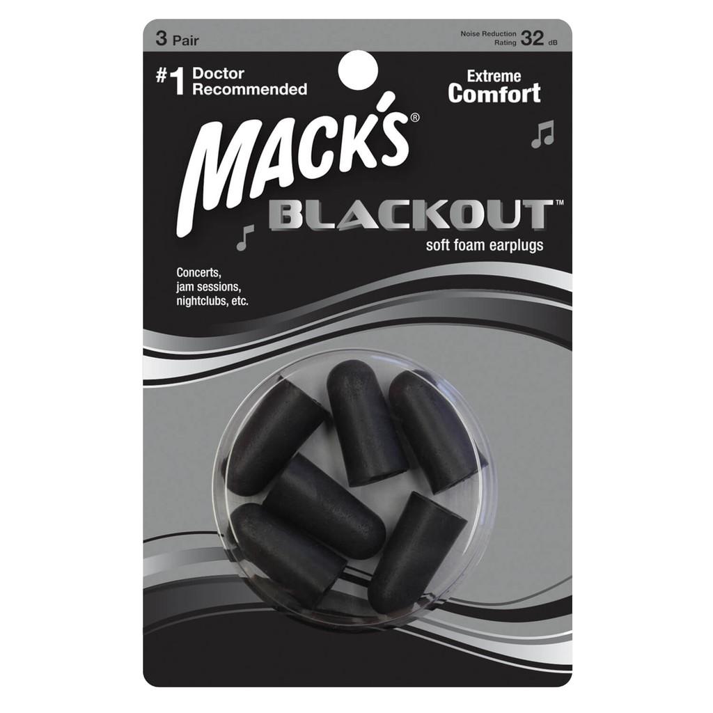 Hộp 3 đôi nút bịt tai chống ồn Mack's Soft Foam (Siêu mềm)