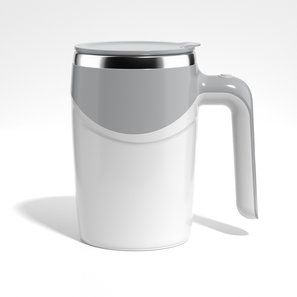 Cốc Khuấy Tự Động Pha Cafe, Sữa, Cốc Khuấy Tự Động 380ml Dùng Pin Lõi Inox 304 Không Rỉ Giữ Nhiệt Tốt - HÀNG CHÍNH HÃNG MINIIN