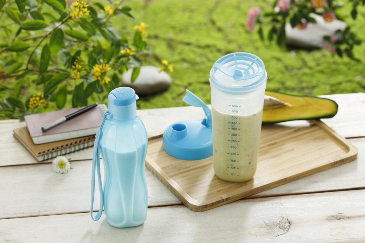 BỘ BÌNH NƯỚC + BÌNH LẮC TUPPERWARE CHÍNH HÃNG - SHAKE N GO GEN II 2023