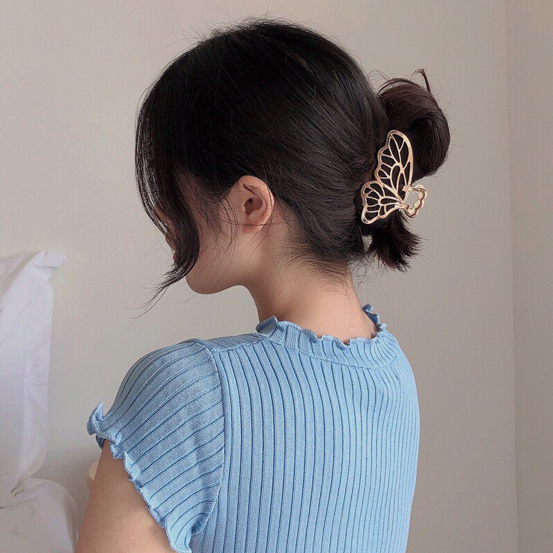 kẹp tóc kim loại phong cách Hàn Quốc cá tính