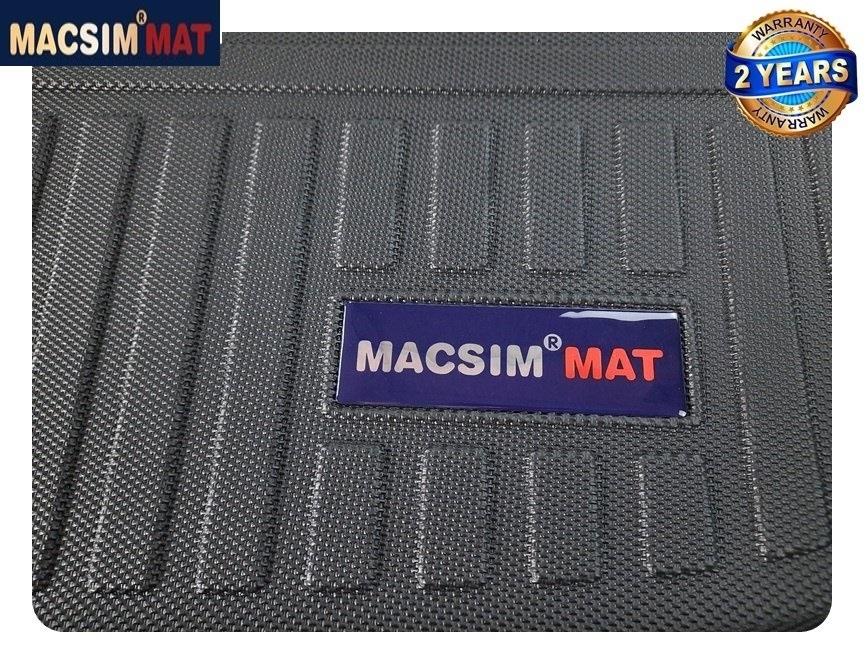 Thảm lót cốp xe ô tô Subaru Outback 2015-2017 nhãn hiệu Macsim chất liệu TPV cao cấp màu đen(185)