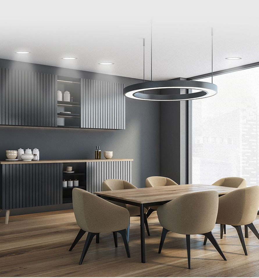 Đèn LED Downlight Âm trần Đơn sắc siêu mỏng Panasonic EZ-M, Vỏ kim loại nhôm tản nhiệt, Công suất