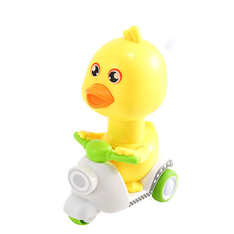 Đồ Chơi Con Vịt Đi Xe Máy Ngộ Nghĩnh Đáng Yêu Cho Bé Ấn Là Chạy