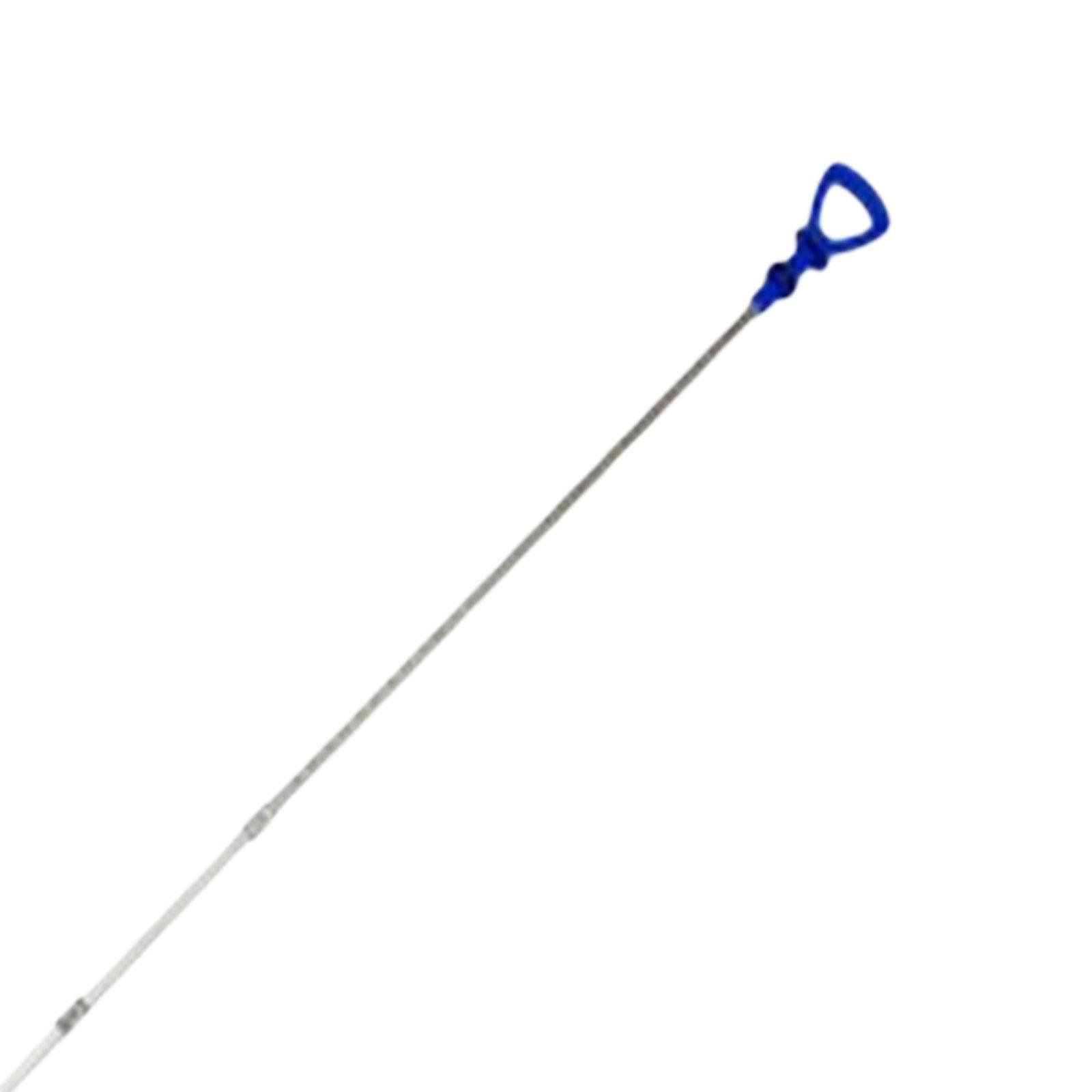 Vehicle Engine Oil Dipstick 120589072100 Accessory Blue Handle Replacement High Precision Durable ,Measure Height of Engine Oil Level