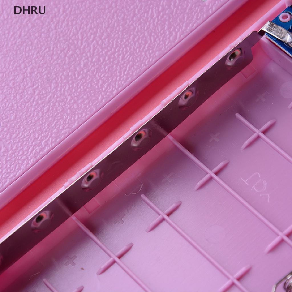 Dh Bộ Hộp Pin Dự Phòng Tự Lắp Ráp Sức Chứa 6 Pin 18650 2000Mah Tiện Dụng