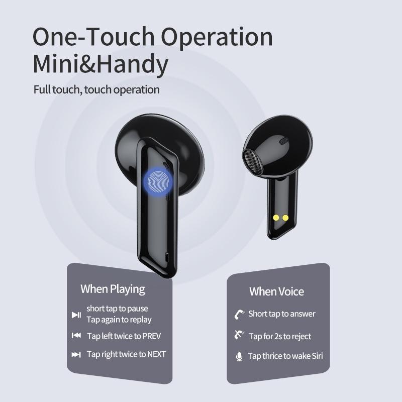 Tai nghe Awei T36 TWS kết nối Bluetooth V5.0 thời gian sử dụng đến 5 giờ độc