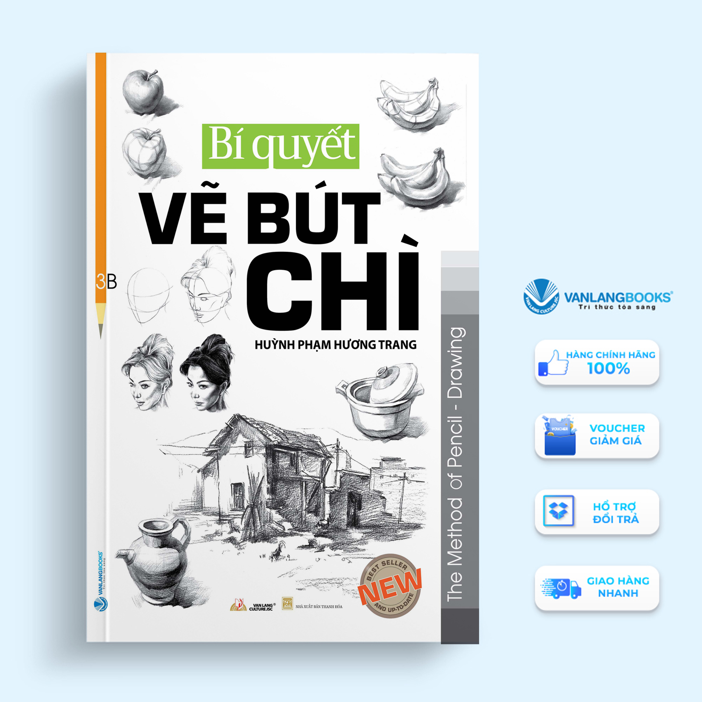 Bí Quyết Vẽ Bút Chì (Tái Bản 2023) - Vanlangbooks