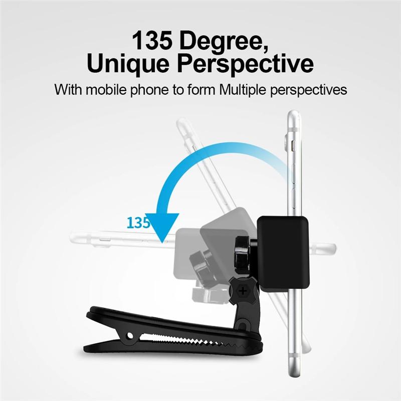 Telesin cho GoPro Hero 11 10 9 8 7 6 CLIP ba lô 360 clip quay cho Osmo Action Xiaoyi Insta360 x2 One R Action Carema