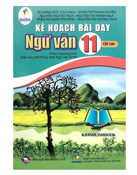 Sách - Combo Kế hoạch bài dạy Ngữ Văn 11 - tập 1 + 2 (cánh diều)