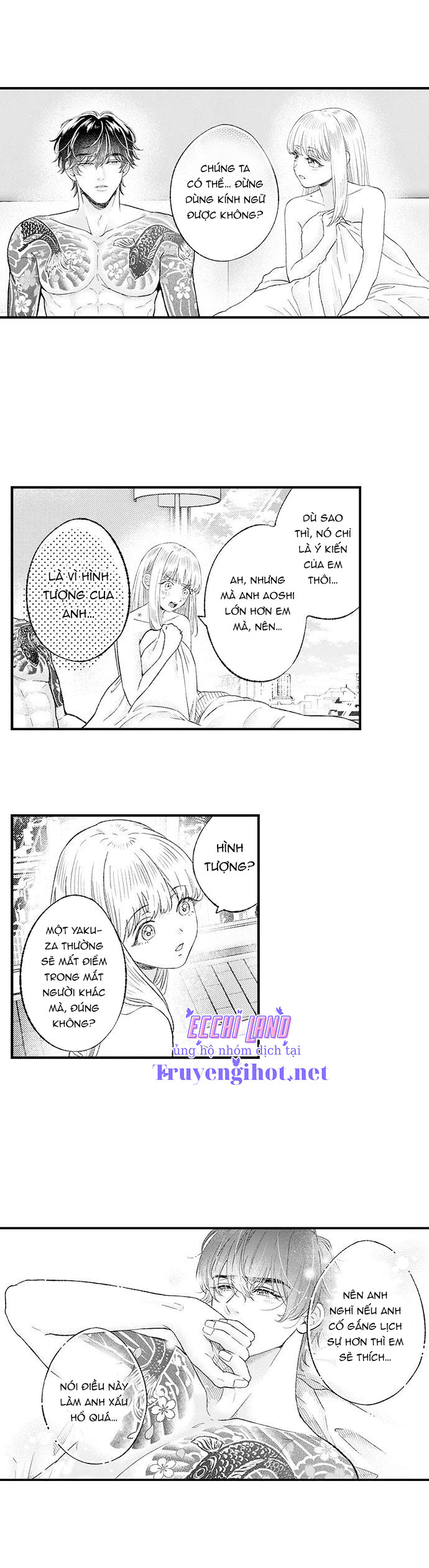 dâng hiến trinh tiết cho chàng yakuza chapter 38.1 7