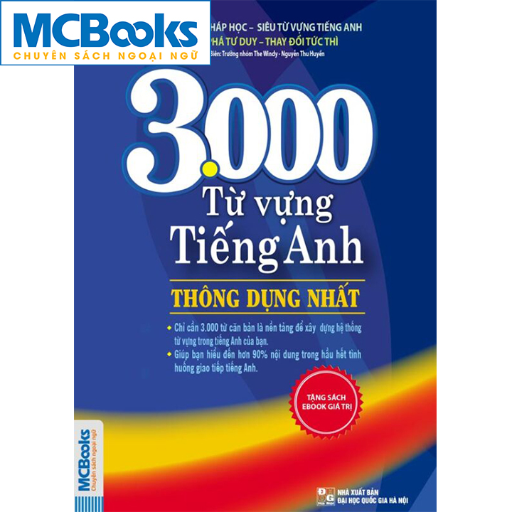 3000 Từ Vựng Tiếng Anh Thông Dụng Nhất - Mcbooks