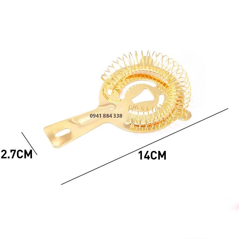 Hawthorne Strainer - Dụng Cụ Ngăn Lọc Đá Cao Cấp - Lược Đá