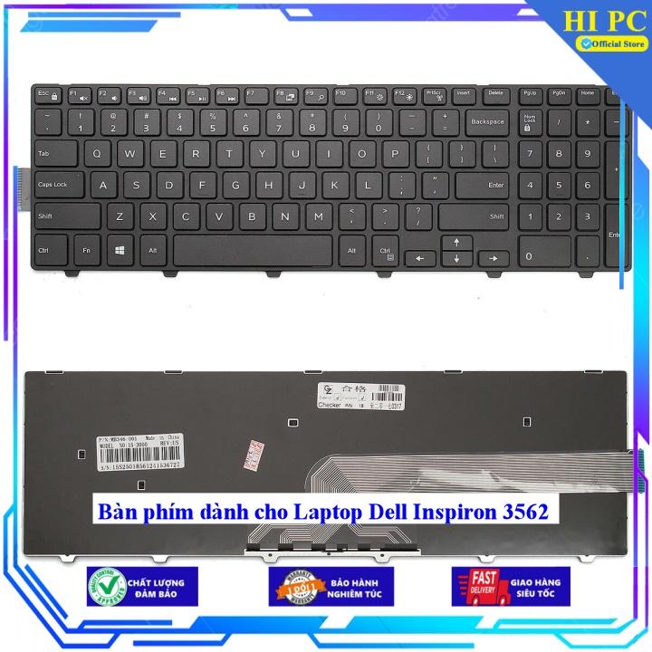 Bàn phím dành cho Laptop Dell Inspiron 3562 - Hàng Nhập Khẩu