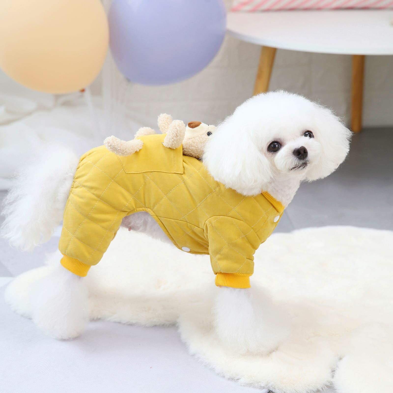 Áo TĐ liền thân lưng gấu cho thú cưng