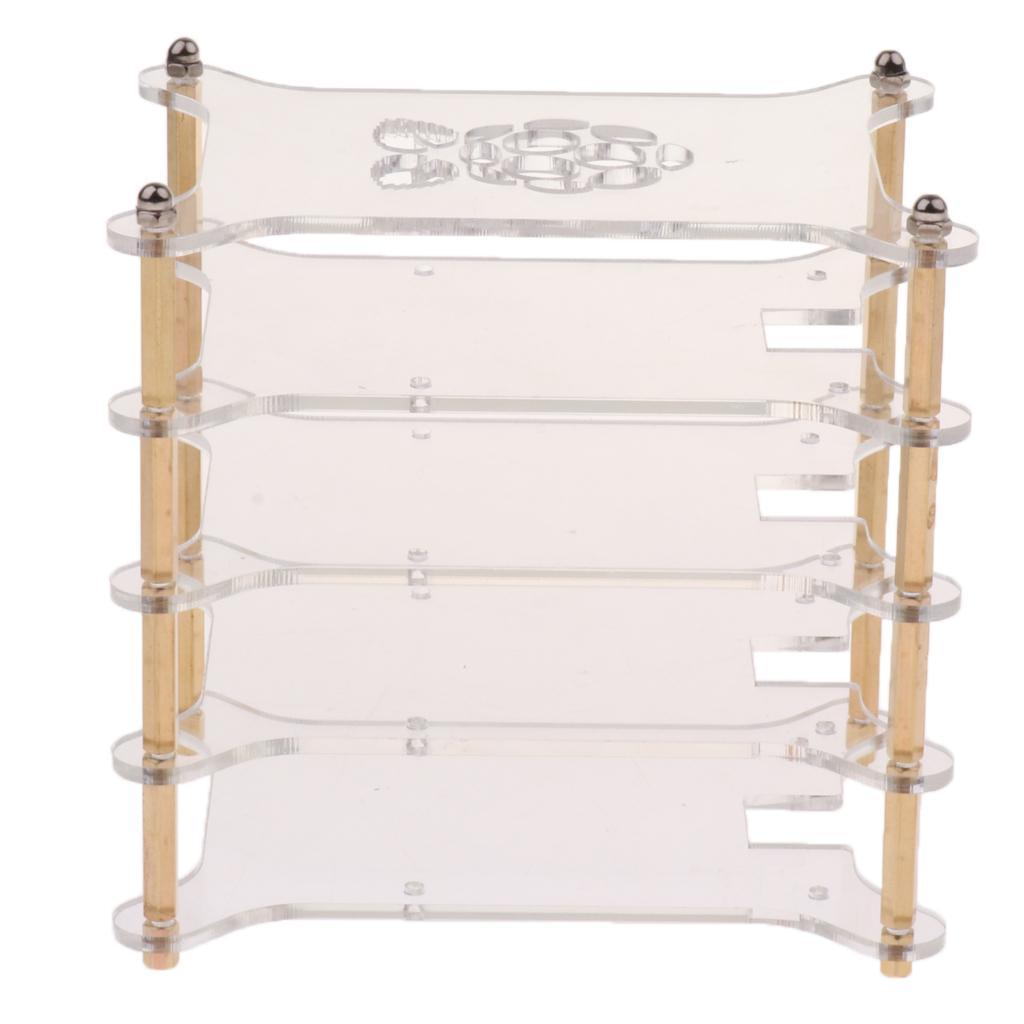 Acrylic Clear Case 4 Layer Enclosure for Pi 3 B+ / Pi 2