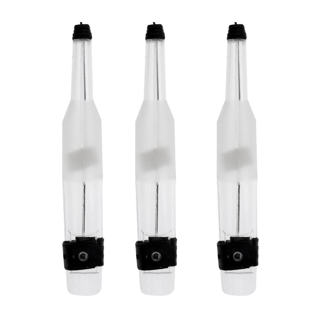 Pack of 3 Rock Fishing Rod Tip Cover Fishing Pole Tip Protector Cap 2 Sizes