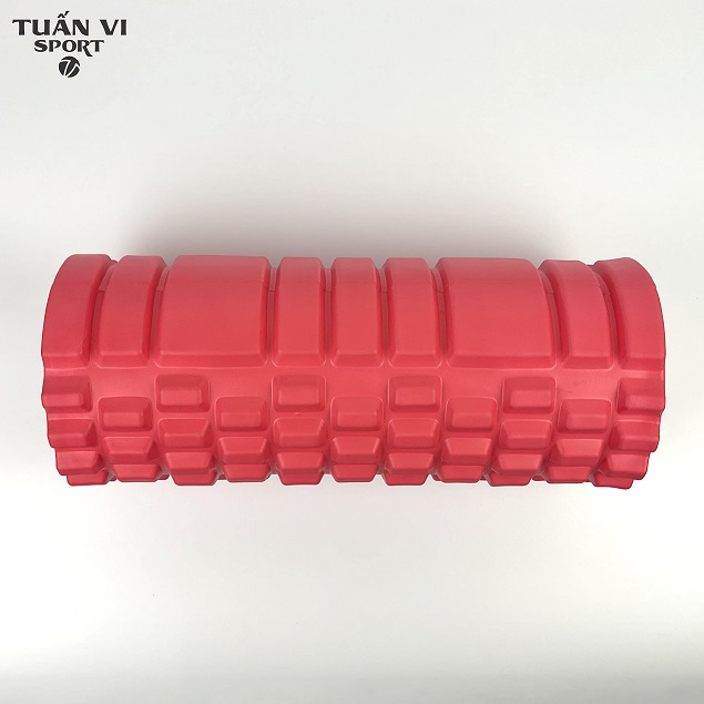 Con lăn Massage giãn cơ phục hồi cơ hỗ trợ tập luyện tập Thể dục Thể thao Gym, Yoga - Eva Foam Roller Size 33 x 14 cm