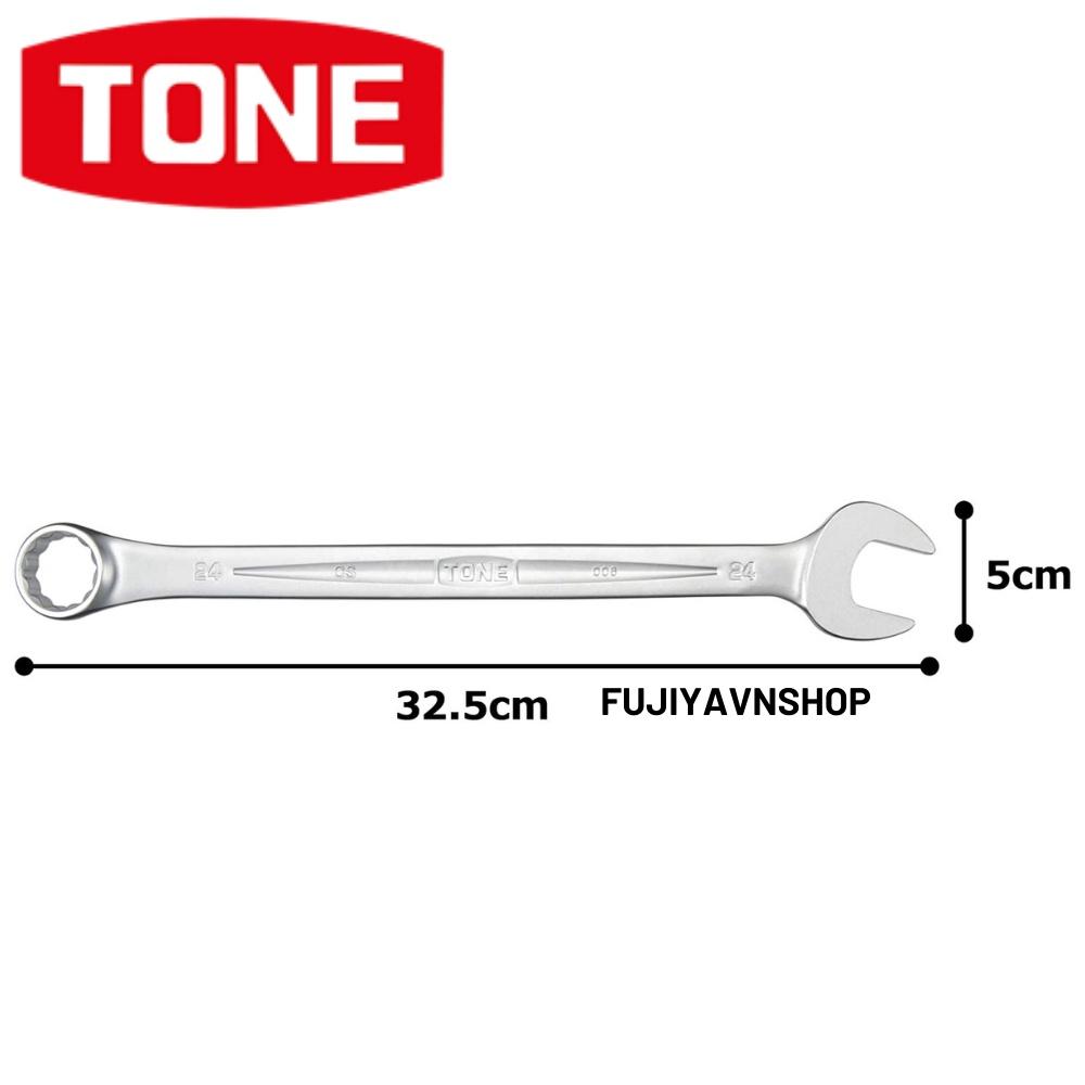 Cờ lê kết hợp Tone HPCS-24 (24x24mm)