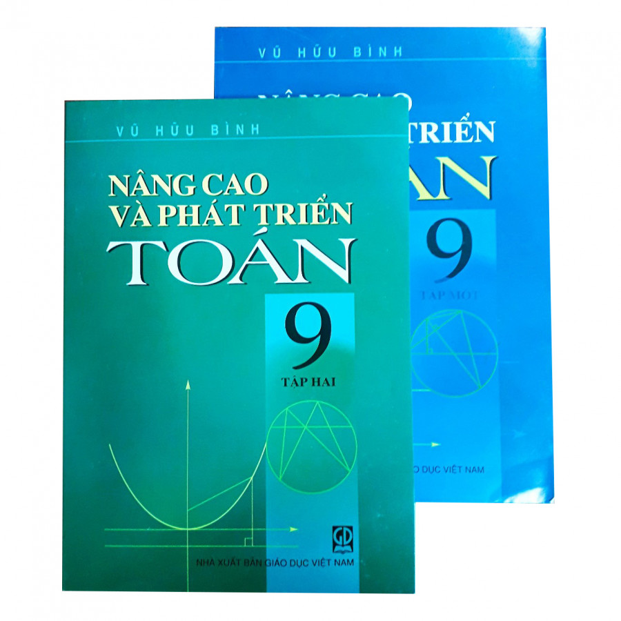 Combo Nâng cao và phát triển Toán lớp 9 tập 1+2