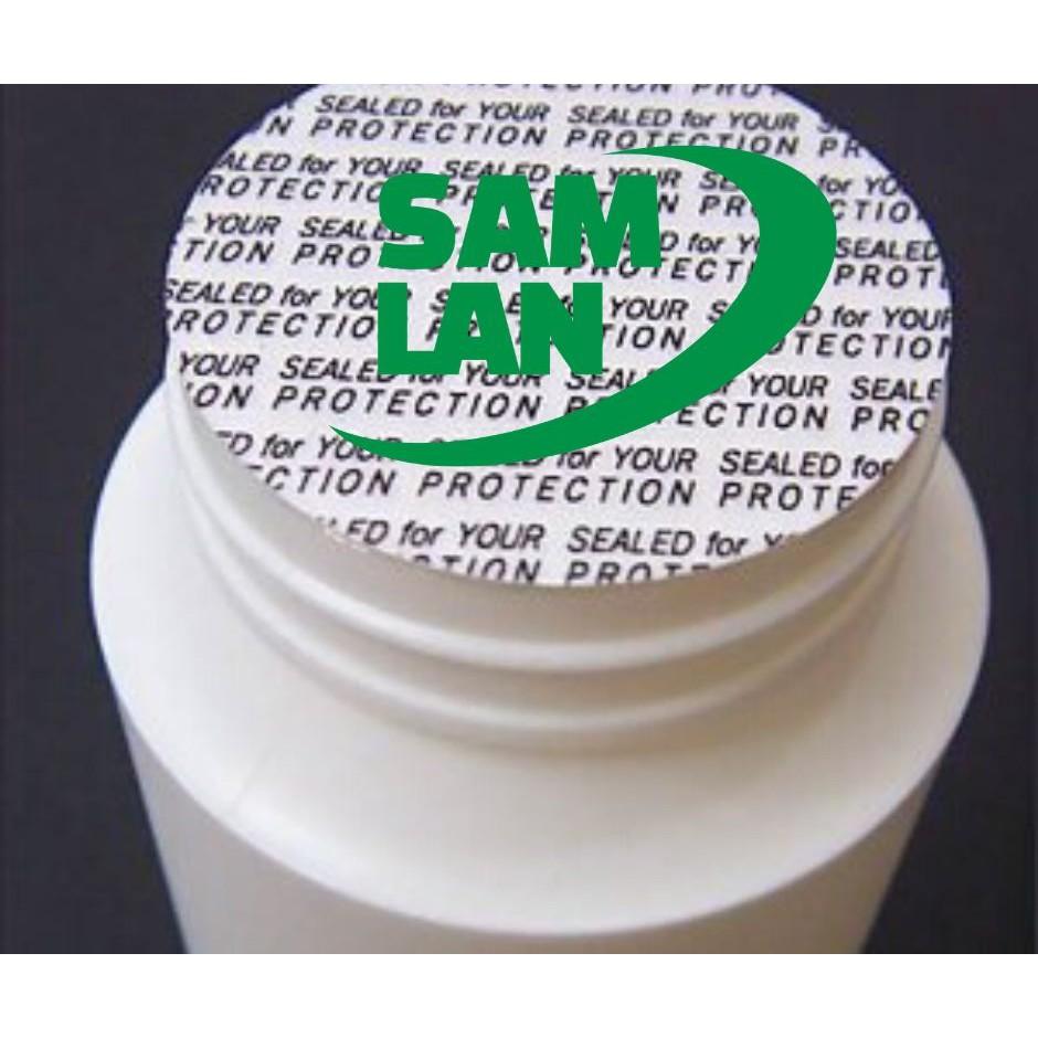 Màng Seal tự dính PSP 1.2 phi 53 - Màng seal Sam Lan ( lẻ từ 1000 cái )