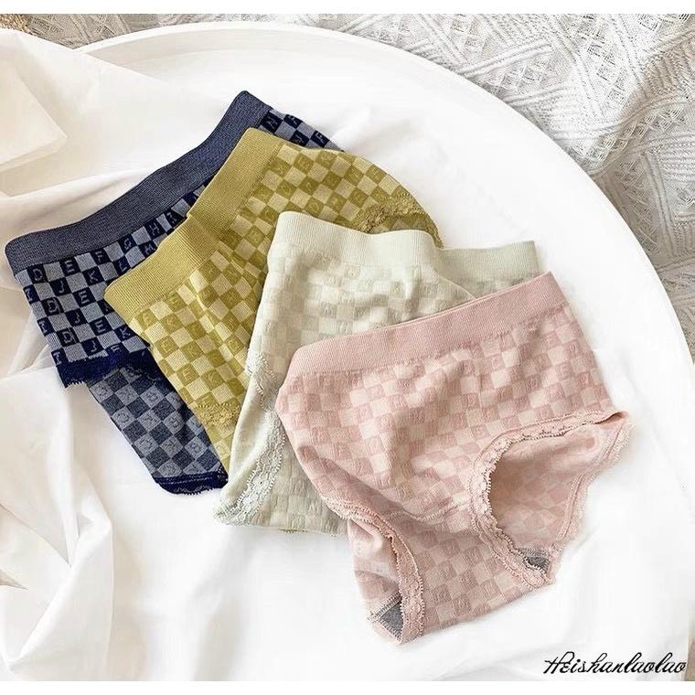 Combo 10 Quần Lót Nữ COTTON DỆT KIM HÌNH VÂN SỌC cao cấp kháng khuẩn, sexy gợi cảm ôm dáng không tạo hằn