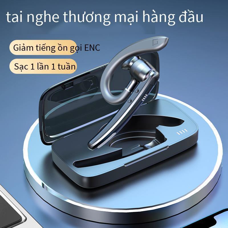 Phong cách mới nhất K10 rung tai nghe bluetooth kinh doanh mới treo tai loại 5.0 giảm tiếng ồn không dây thực sự thể thao chống thấm nước