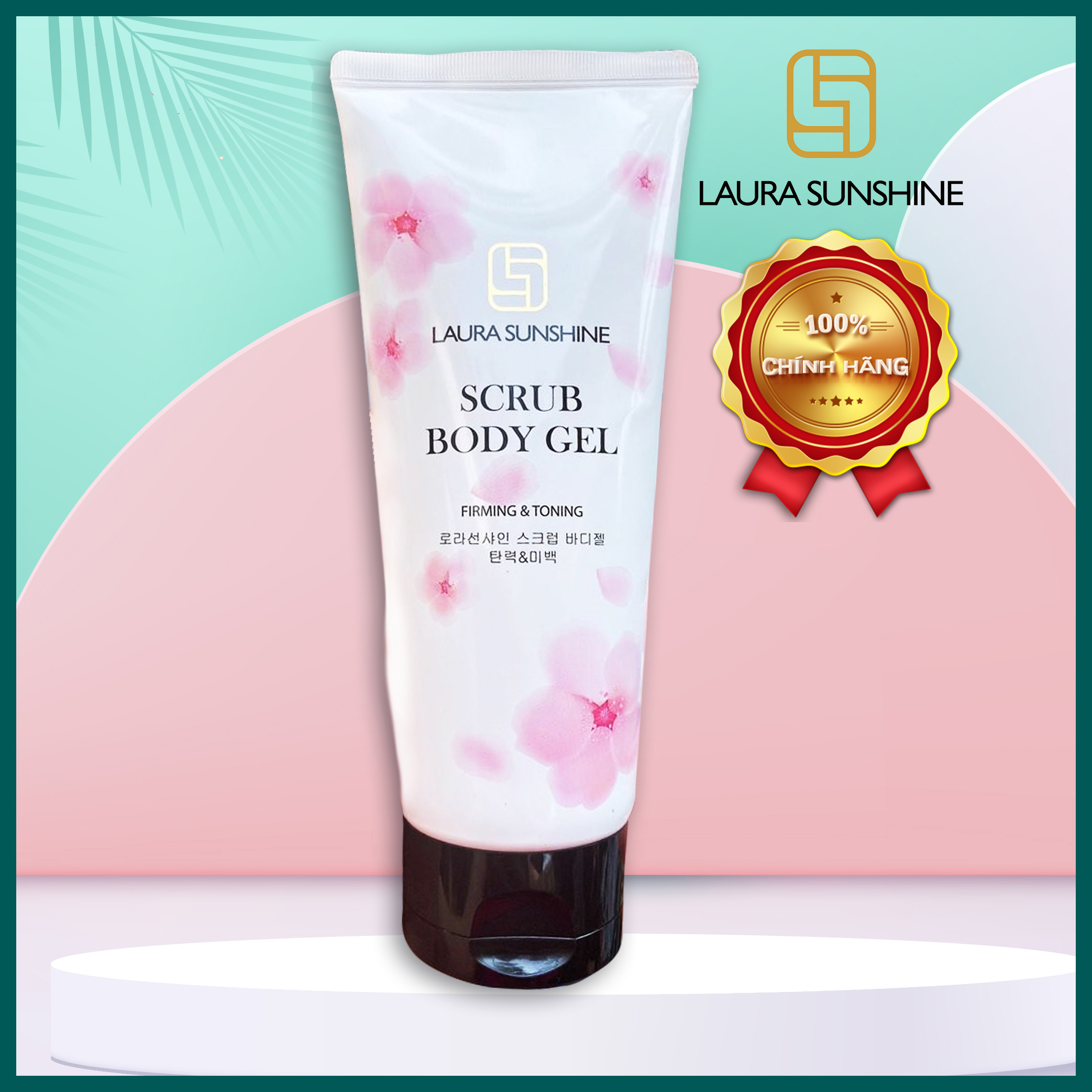 Tẩy Tế Bào Chết Laura Sunshine Body Scrub Gel Nhật Kim Anh - 200ml