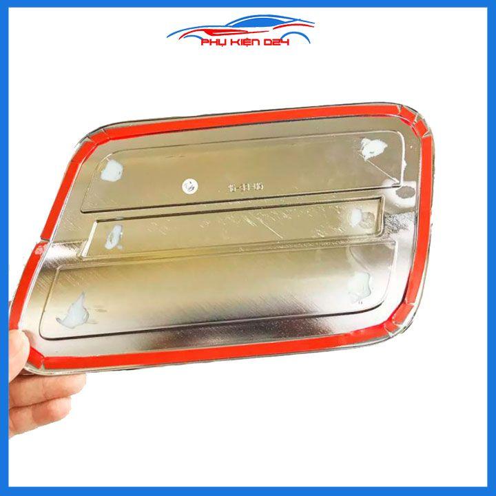 Ốp nắp bình xăng Peugeot 3008 mạ crom chống trầy trang trí ô tô