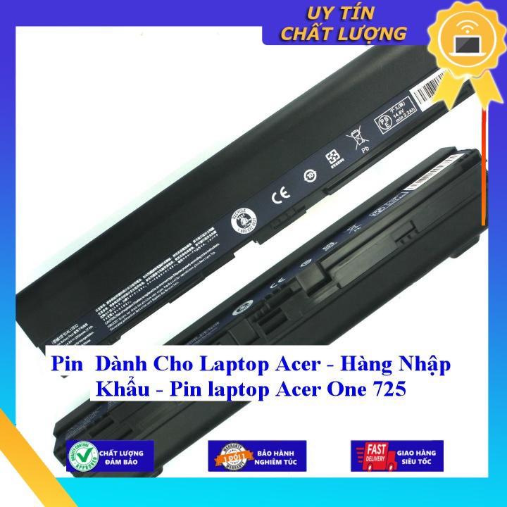 Pin dùng cho Laptop Acer One 725 - Hàng Nhập Khẩu  MIBAT835