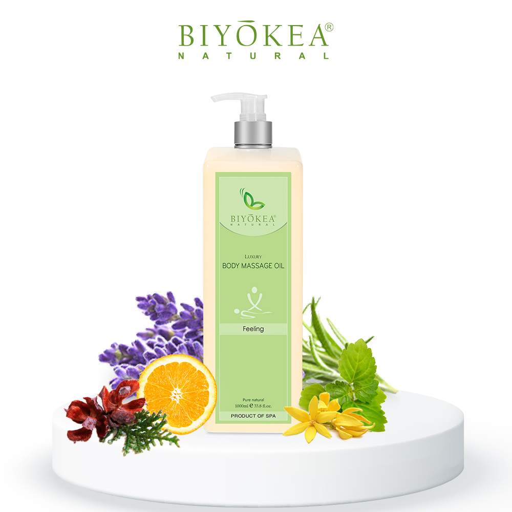 Dầu Massage Body Biyokea Luxury - Feeling Oil - 1000ml