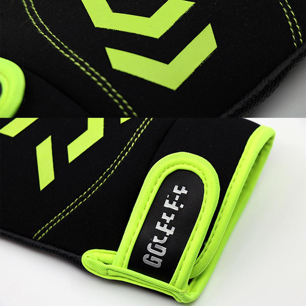 3 Hoặc 5 Cắt Ngón Tay Da Găng Tay Câu Cá Cao Cấp Chống Trơn Trượt Găng Tay Câu Cá/Thể Thao Ngoài Trời Chống Trơn Trượt găng Tay