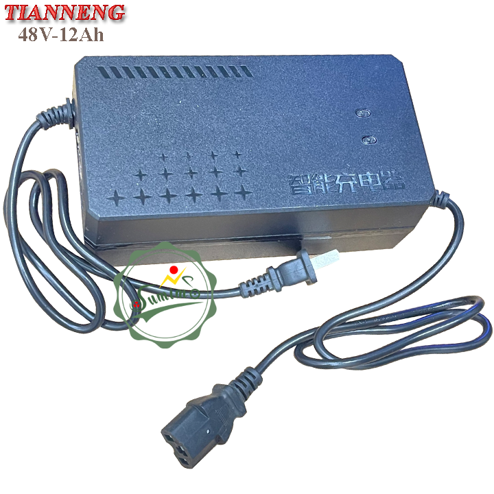 Sạc xe điện TIANNENG 48V-12Ah đầu vuông