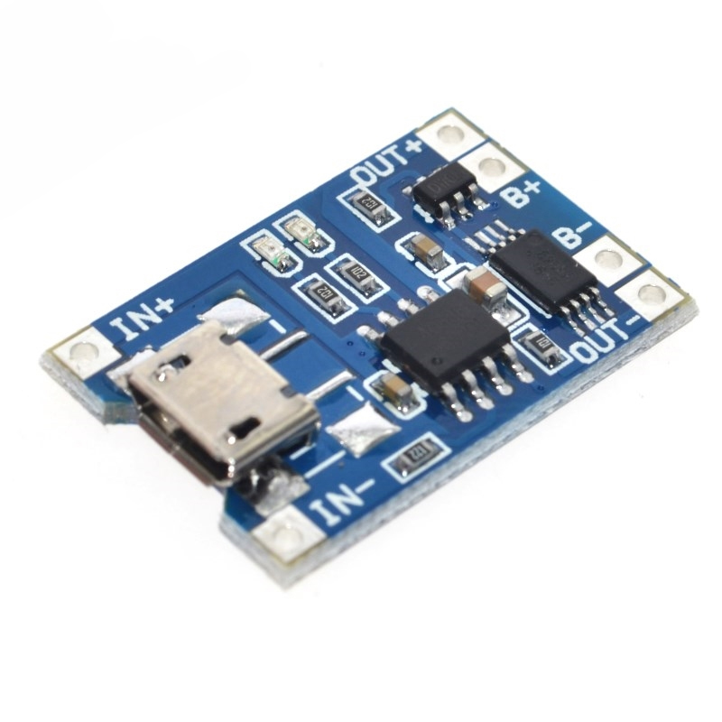 Mạch Sạc Pin TP4056 1A V2 - IC Bảo Vệ Quá Dòng,Quá Áp
