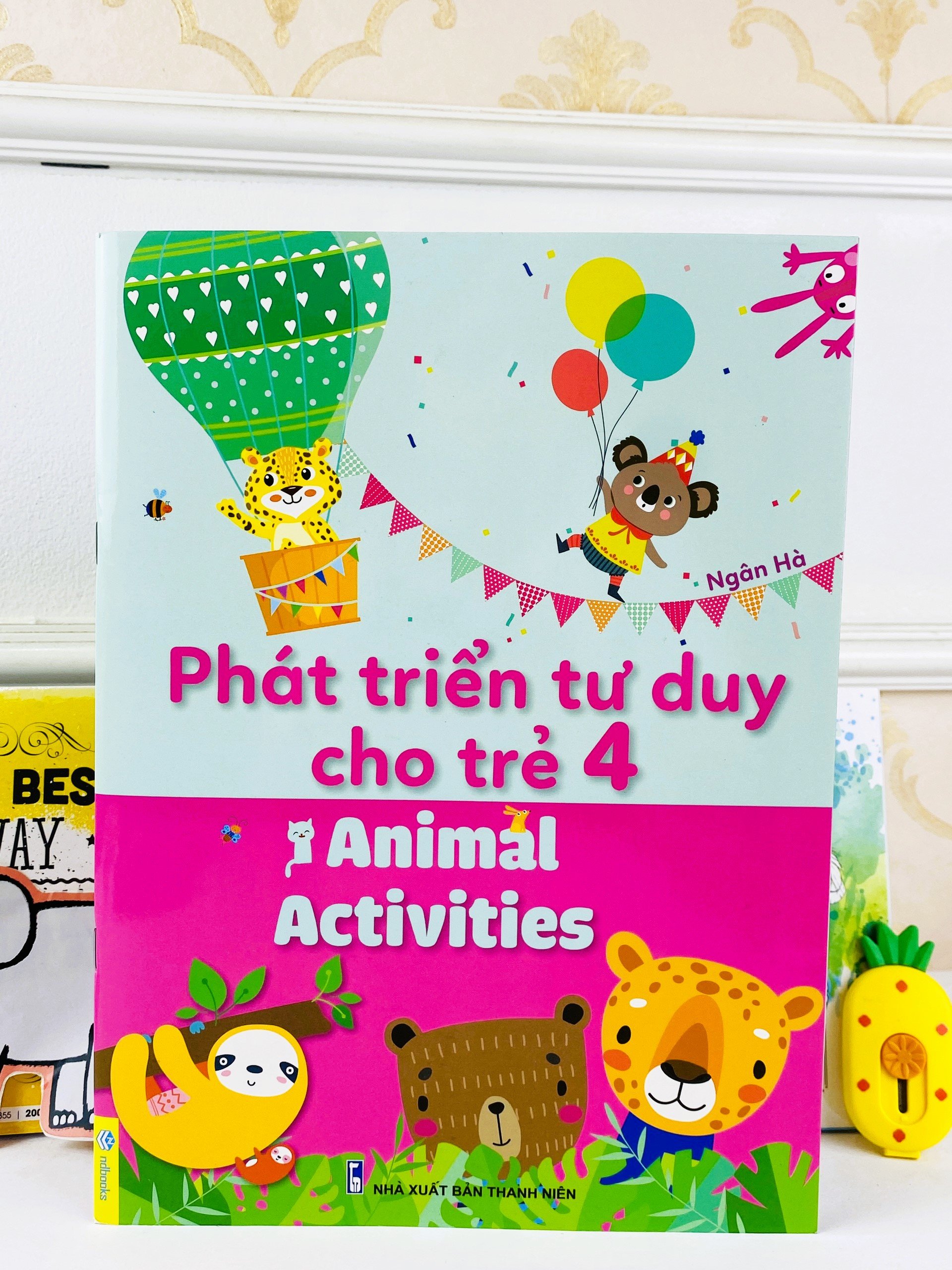 Sách - Phát Triển Tư Duy Cho Trẻ - Animal Activities (Song ngữ Anh Việt) - ndbooks