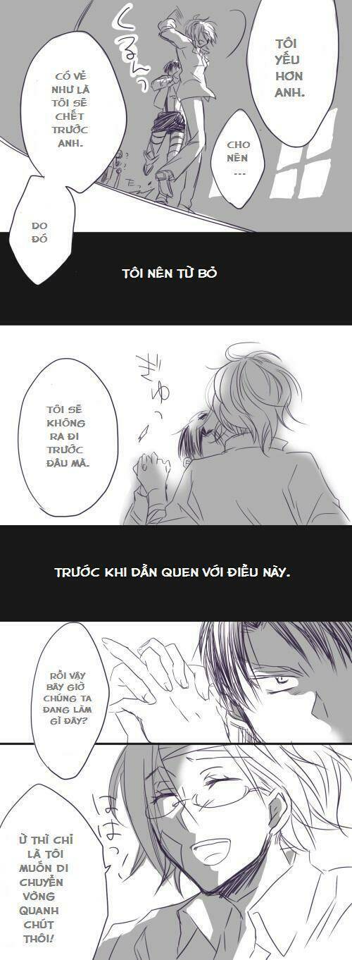 tấn công người khổng lồ - doujinshi levihan chapter 3 6