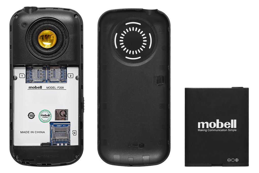Hình ảnh Điện thoại Mobell F209 4G ,Loa to, Phím lớn - Hàng chính hãng