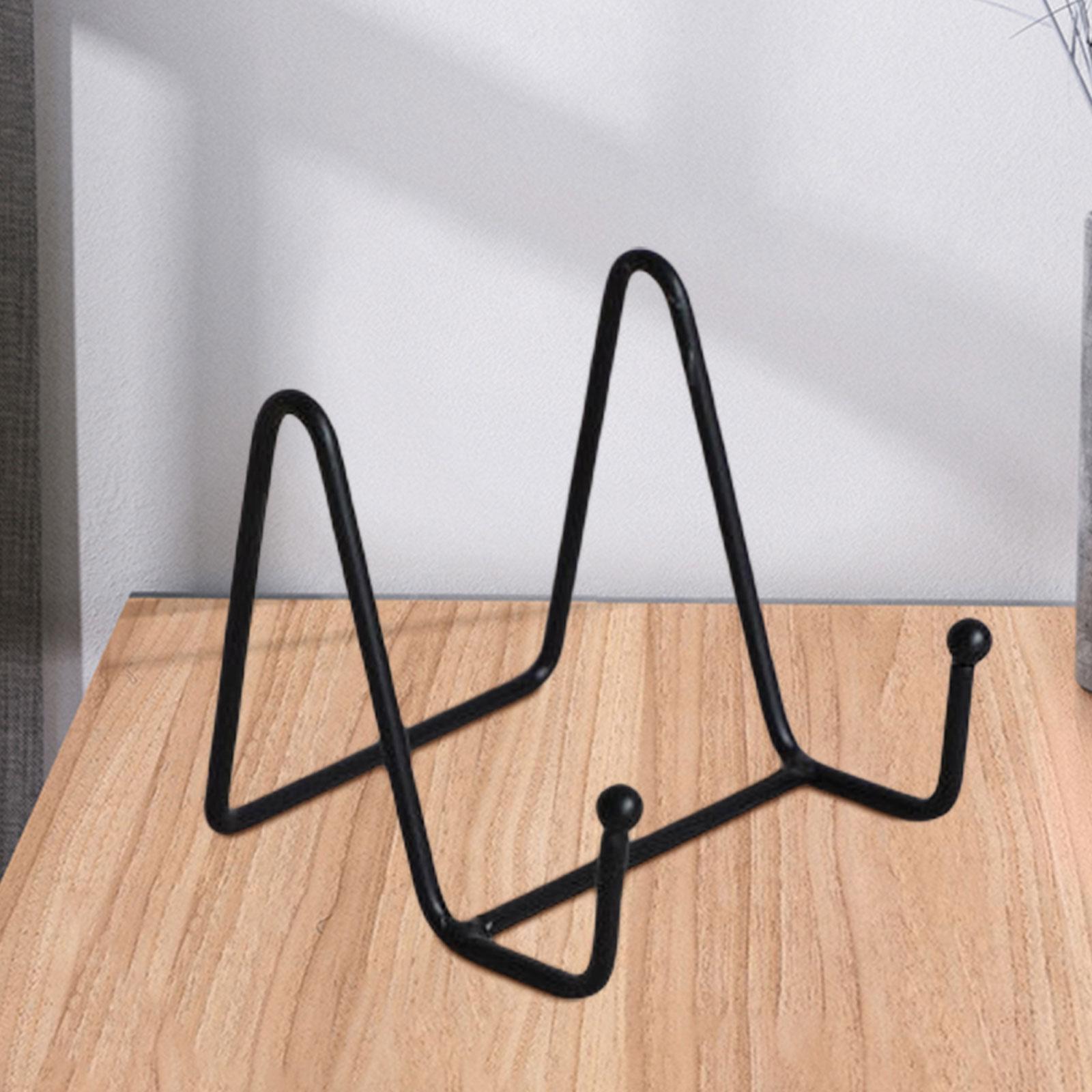 Plate Stand for Display, Easel Plate Holder, Plate Holder Display Stand, Durable Picture Stand, Photo Stands Display for Home Decorations